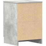  Noćni ormarići 2 kom boja betona 38x35x56 cm konstruirano drvo | shoptok.hr