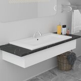  Ugradbeni umivaonik 91 x 39,5 x 18,5 cm keramički bijeli | shoptok.hr