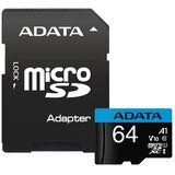 Adata memorijska kartica MicroSDXC 64GB + Adapter UHS-I CL10 (100/25) Cijene