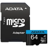 UHS-I MicroSDXC 64GB class 10 + adapter AUSDX64GUICL10A1-RA1 memorijska kartica