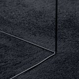  OVIEDO kratkih vlakana crni 200 x 200 cm | shoptok.hr