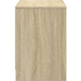 vidaXL TV omarica z LED sonoma hrast 100x34x50 cm inženirski les Cene