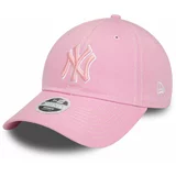 New Era Pamučna kapa sa šiltom 9Forty New York Yankees boja: ružičasta, s aplikacijom, 60434987