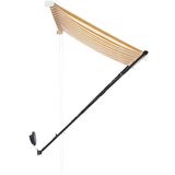  Tenda na uvlačenje s LED svjetlima 250 x 150 cm žuto-bijela | shoptok.hr