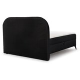 Ropez Crni boxspring krevet s prostorom za odlaganje 140x200 cm Ornes – | shoptok.hr