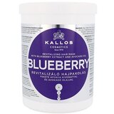 Kallos Cosmetics blueberry maska za suhu i oštećenu kosu 1000 ml Cijene
