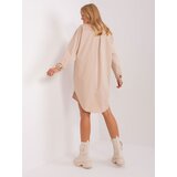 ZULUNA Dress-CHA-SK-1027-2.68-beige | Shoptok.si