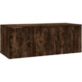 TV omarica dimljeni hrast 80x34x30 cm inženirski les, (20733926) | Shoptok.si