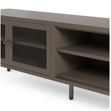 Marckeric Siva kovinska TV omarica 160x50x35 cm Fayna – | Shoptok.si