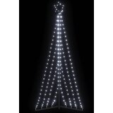 vidaXL Lučke za novoletno jelko 339 LED diod hladno bele 187 cm Cene