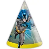 Batman papirnati party klobuki, komplet 6 kosov