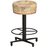 Furnova Barski stolčki 2 kosa 52 cm trden mangov les, (21949401) | Shoptok.si