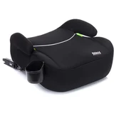 jahač/avtosedež (125-150 cm) z Isofix priključkom in držalom za skodelico, črn