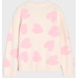 Sinsay Oversize džemper s motivom srca | shoptok.hr
