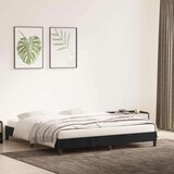 vidaXL posteljni okvir brez vzmetnice črna 180x220 cm žamet | Shoptok.si