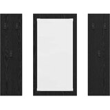  Vješalica za kapute na zidu Zidne Crni hrast 96 x 1,5 x 90 cm | Eponuda.com