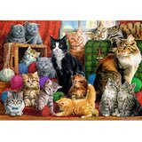 Trefl Puzzle srečanje mačk, 1000 kosov | Shoptok.si