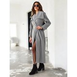 Resti Women's Maxi Coat with Tie | Shoptok.si