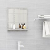 vidaXL Kopalniško ogledalo betonsko sivo 40x10,5x37 cm iverna plošča, (20580159) | Shoptok.si