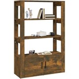  Komoda boja hrasta 80 x 30 x 119,5 cm od konstruiranog drva | shoptok.hr