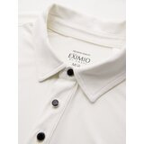 Ombre Men's stylish stretch fabric polo shirt - cream | shoptok.hr