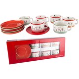Alpeks Home ALPEKSHOME, PISAN SVET, SKODELICE ZA BELO KAVO, 6 KOS, (22153082) | Shoptok.si