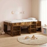  Krevet za djecu s ladicama Dimljeni hrast 90 x 200 cm | shoptok.hr
