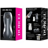 Dorcel Blowjoy Vibe - masturbator na baterije sa funkcijom sisanja i vibracija (sivi) | shoptok.hr