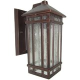 Elstead Lighting Elstead Chedworth Zunanja stenska svetilka z 1 lučjo, bronasta, IP44, E27, (22099834) | Shoptok.si