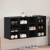  Ormar za cipele Crni hrast 103 x 30 x 51 cm Konstruirano drvo | shoptok.hr