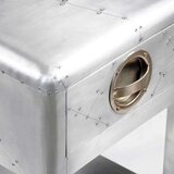 Letalska odstavna mizica z 1 predalom starinski letalski stil | Shoptok.si