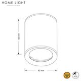 HOME LIGHT Talia 100 Spot lampa siva Cene