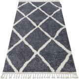 RugsX Preproge Preproga BERBER CROSS B5950 siva / bela 120x170 cm Siva | Shoptok.si