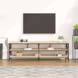 TV ormarić boja hrasta 160x40x50 cm od konstruiranog drva | shoptok.hr
