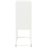  Visoka komoda bijela 68,5 x 38,5 x 107 cm čelična | shoptok.hr