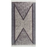  Tepih crno-sivi 120 x 180 cm pamučni | Eponuda.com