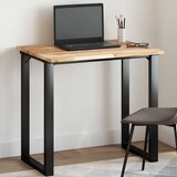 Stolna ploča 100x60x2 cm pravokutna od masivnog drva bagrema | shoptok.hr