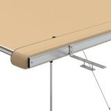 Tenda za kamp-prikolicu i karavan 2,4 x 2 x 2,15 m bež | shoptok.hr