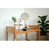 ZELLER Kupaonski set 4-dijelni, keramika, bež/smeđa, 18260 | shoptok.hr