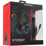 Rampage slušalice sa mikrofonom stormy 7.1 usb crna Cene