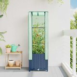  Povišena gredica s pokrovom za staklenik 40 x 40 x 139 cm | shoptok.hr