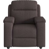 vidaXL Naslanjač temno rjavo blago, (5000133085) | Shoptok.si