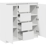  Komoda s ladicama bijela 100,5x35x98,5 cm konstruirano drvo | shoptok.hr