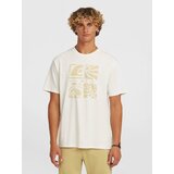 O'neill Majica 'Melange Front Print' bela | Shoptok.si