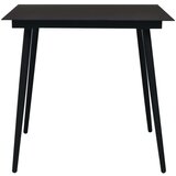  5-dijelni vrtni blagovaonski set od PVC ratana crni | shoptok.hr