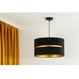  Duolla - Luster na sajli DUO 1xE27/15W/230V prečnik 40 cm crna/zlatna | Eponuda.com