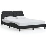  Okvir za krevet s LED-om bez madraca Zadar crni 140x190 cm | Eponuda.ba