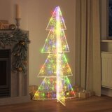  Božićno drvce s 160 LED svjetlima Šareni 150 cm Akril | Eponuda.ba