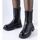 Gemre Black insulated ankle boots Donigala | Shoptok.si