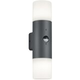 Tri O zunanja stenska svetilka trio hoosic (20 w, premer: 8,5 cm, vi&scaron;ina: 33 cm, E27, antracit, s senzorjem) cene
